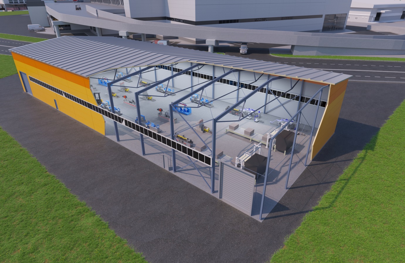 Металлокаркас EVRAZ STEEL BOX